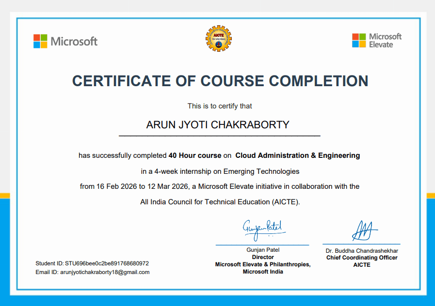 Cloud Administration & Engineering — 40 Hour Course